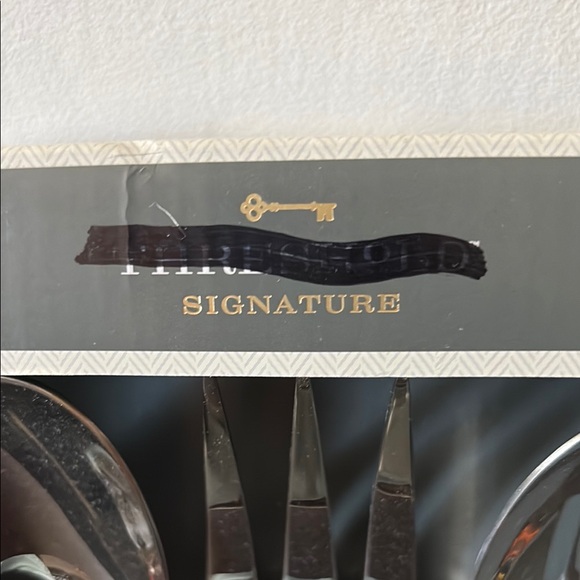 Threshold Silver Serving Utensils Set for Dining - Picture 3 of 4